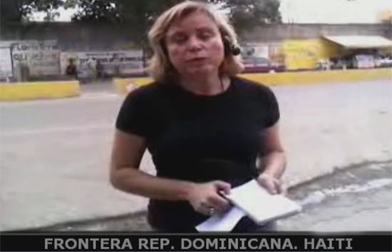 Un equipo de TVE est&aacute; en la frontera de Hait&iacute;