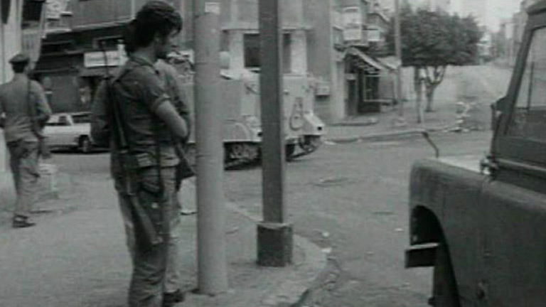 TVE retrata la guerra en L&iacute;bano (1975)