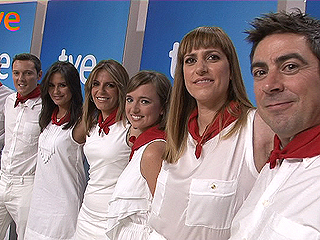 Ver v&iacute;deo  'TVE, RNE Y RTVE.ES ofrecen en directo los encierros de San Ferm&iacute;n 2012'