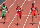 Tyson Gay se impone a Gerald Phiri y a Richard Thompson
