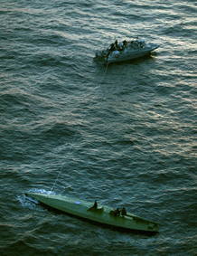 UBMARINO CON DROGA EN LA COSTA SUR DE M&Eacute;XICO