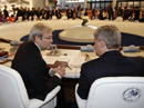 Ir al Video&nbsp;&Uacute;ltima jornada de trabajo del G-8 en su reuni&oacute;n en L'Aquila