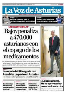 &Uacute;ltima portada de 'La Voz de Asturias'