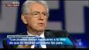 Ir al Video&nbsp;Las &uacute;ltimas declaraciones de Monti sobre el trabajo temporal desatan la pol&eacute;mica en Italia
