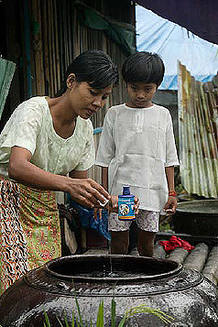 Unicef en Myanmar tras el Nargis