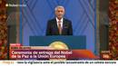 Ir al Video&nbsp;La Uni&oacute;n Europea recibe el premio Nobel de la Paz
