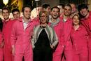 La l&iacute;der de UPyD, Rosa D&iacute;ez, en el inicio de la campa&ntilde;a en Madrid.