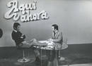Uribarri en el programa Aqu&iacute; y ahora en 1975.