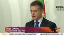 Ir al Video&nbsp;Urkullu no descarta ninguna forma de gobierno