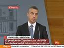 Ir al Video&nbsp;Urkullu pide a Zapatero que tome medidas con los presos de ETA antes de las elecciones