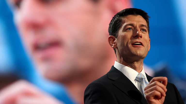 Paul Ryan aprovecha su discurso para destacar las l&iacute;neas m&aacute;s duras del partido republicano