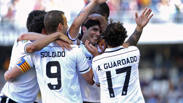 El Valencia, un poco m&aacute;s cerca de la Champions