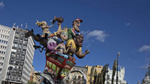 Ir al Video&nbsp;Valencia se prepara para las fallas