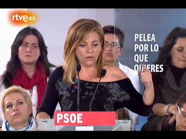 Valenciano apela al "voto &uacute;til" para que "tanta indignaci&oacute;n" no d&eacute; la victoria al PP