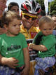 Valverde pudo llegar a Murcia de l&iacute;der y ense&ntilde;ar a sus hijos como le quedaba el maillot oro