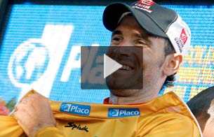 Ver v&iacute;deo  'Valverde se enfunda el 'maillot' oro'