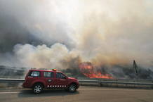 Incendio Forestal en La Jonquera Incendio Forestal en La Jonquera