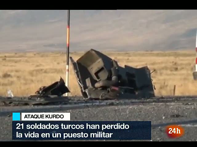 Ir al Video&nbsp;Una veintena de soldados turcos mueren en el mayor ataque de la guerrilla kurda en a&ntilde;os