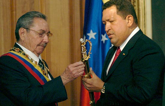 Venezuela y Cuba estrechan lazos pol�ticos y econ�micos