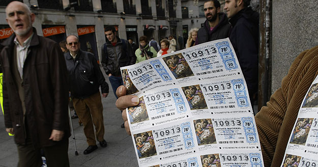 Venta de loter&iacute;a en Madrid
