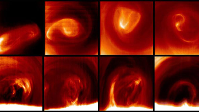 Venus tiene una atmósfera caótica