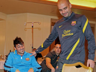 Ver v&iacute;deo  'El vestuario del Bar&ccedil;a, conmocionado'