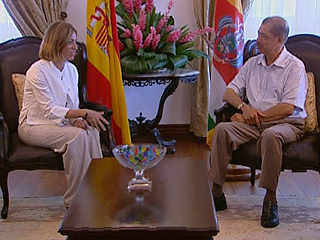 Viaje oficial de Carme Chac�n a la Rep�blica de Seychelles