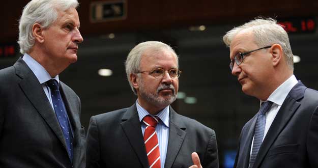 El vicepresidente de la Comisión Europea, Olli Rehn El vicepresidente de la Comisión Europea, Olli Rehn