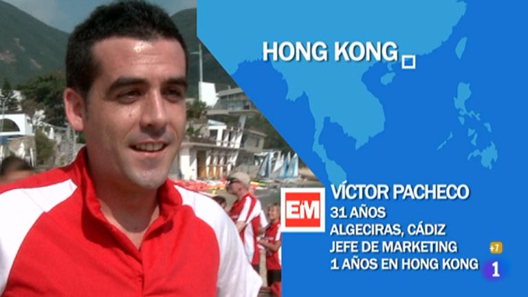 Espa&ntilde;oles en el mundo - Hong Kong - V&iacute;ctor