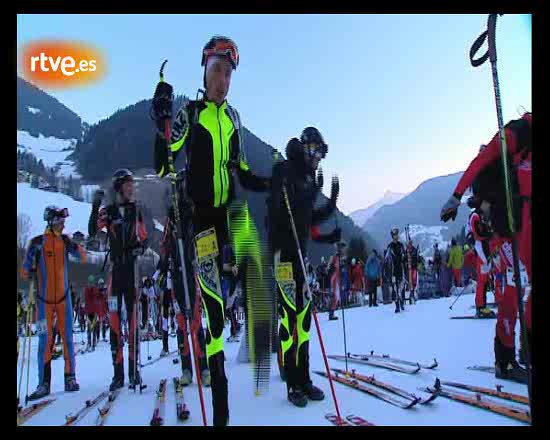 Victoria espa&ntilde;ola en la Pierra Menta