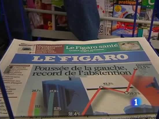 Victoria de la izquierda en la primera vuelta de las regionales francesas