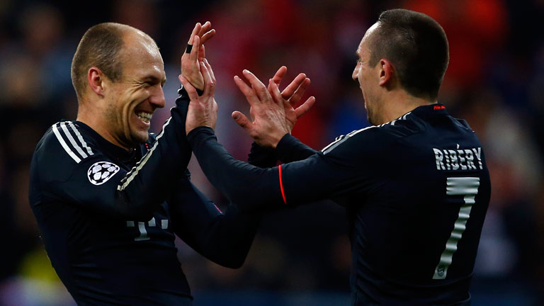 Victorias de Bayern, Chelsea, Benfica y Manchester United