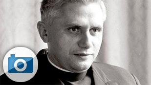 La vida de Ratzinger, en im&aacute;genes
