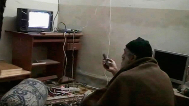 El Pent&aacute;gono muestra cinco v&iacute;deos caseros de Bin Laden 