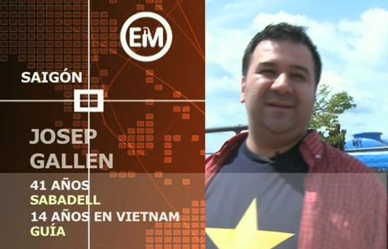 Espa&ntilde;oles en el mundo - Vietnam - Josep