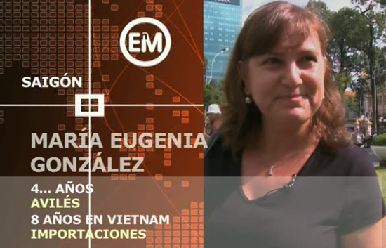 Espa&ntilde;oles en el mundo - Vietnam - Maria Eugenia