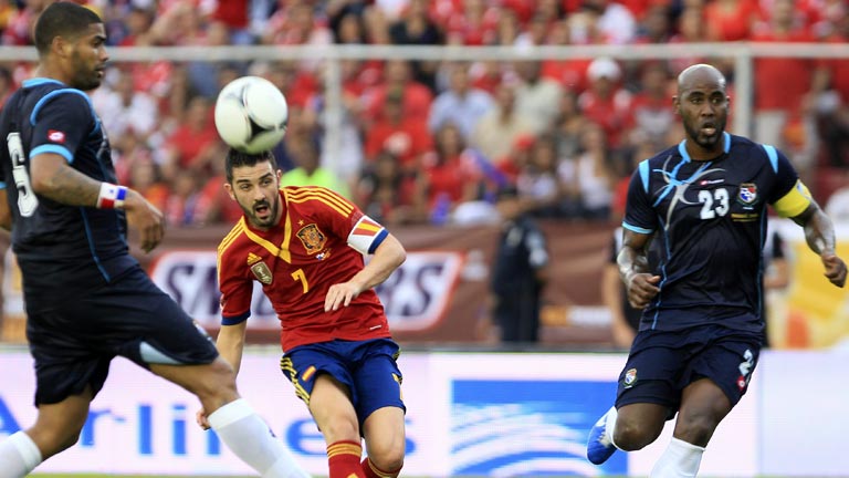 Villa le hace el segundo a Panam&aacute;, 0-2