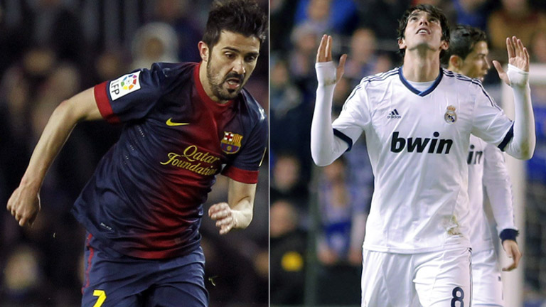 Villa y Kak&aacute;, a la espera de su oportunidad