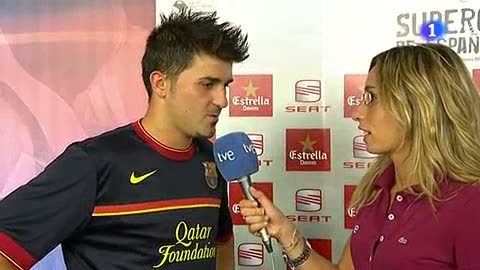 Ver v&iacute;deo  'Villa: "Es la primera copa, hay que seguir as&iacute;"'