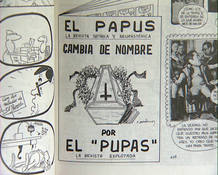Vi&ntilde;eta de la edici&oacute;n especial de 'El Papus' tras el atentado de 1977