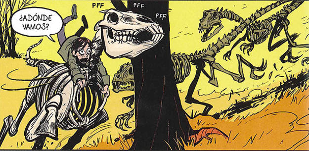 Vi&ntilde;eta de 'Ghostopolis', de Doug TenNapel