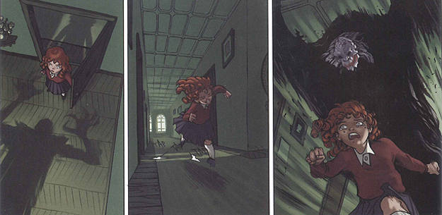 Vi&ntilde;etas de 'La casa de los susurros', de Mu&ntilde;oz, Tirso y Montes