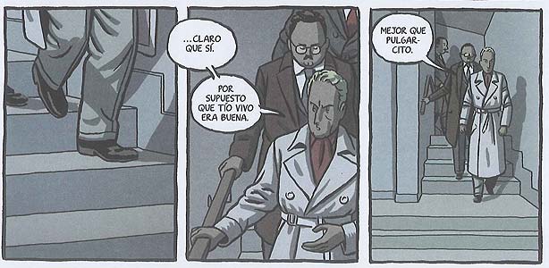 Vi&ntilde;etas de 'El invierno del dibujante', de Paco Roca