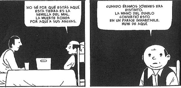 Vi&ntilde;etas de 'La mano del diablo', de Brais Rodr&iacute;guez
