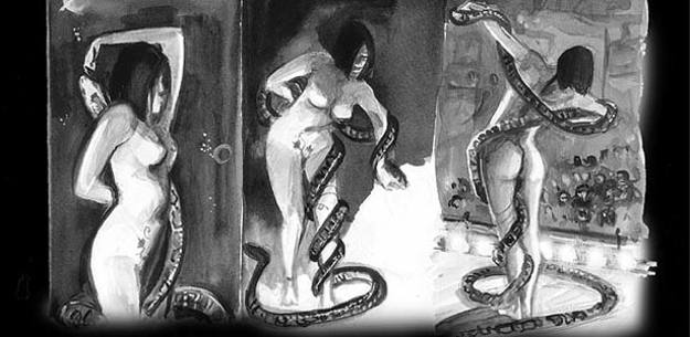 Vi&ntilde;etas de 'Serpientes y escaleras', de Alan Moore y Eddie Campbell