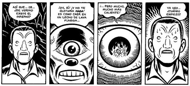 Vi&ntilde;etas de 'Skin deep', de Charles Burns