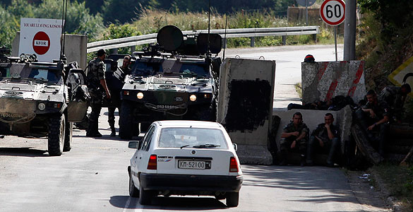 Violentos distrubios etnicos en Kosovo