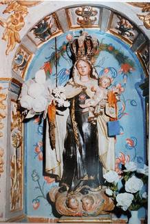 Virgen del Carmen, del siglo XVIII