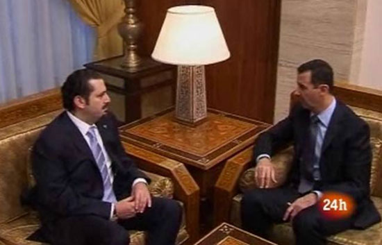 Siria y El L&iacute;bano buscan reactivar sus relaciones con la visita de Hariri a Damasco