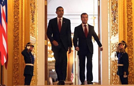 Visita hist�rica de Barack Obama a Rusia donde se ha reunido con Dimitri Medveded